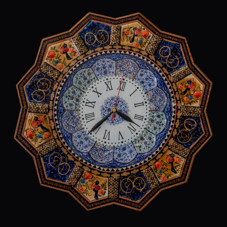 Inlaid Clock Model Khorshidi view 3