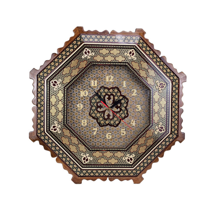 Inlaid Clock Model Shahkar Code 5001 view 1