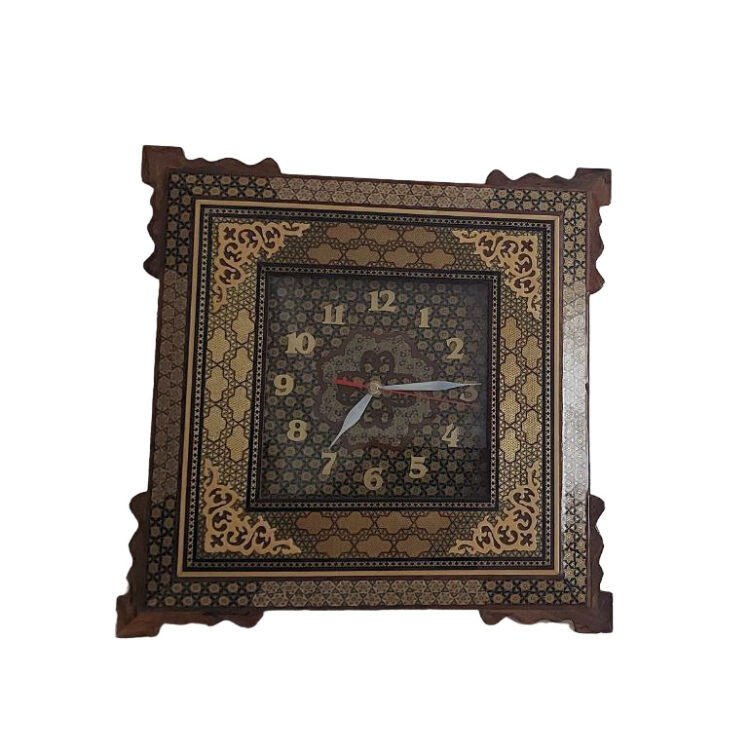 Inlaid Clock Model Square Code 127 view 3