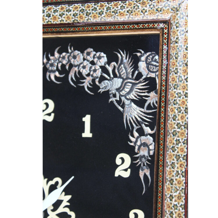 Inlaid Clock with Islamic Pattern Code S60 view 4