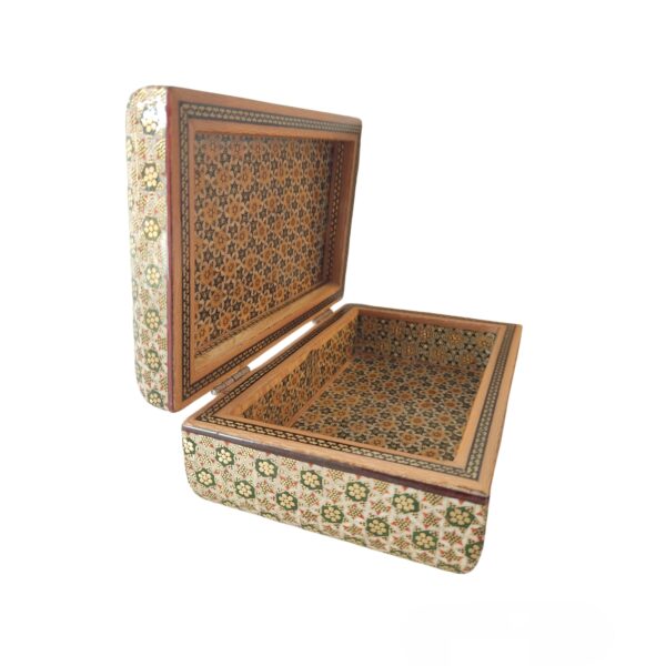 Inlaid Jewelry Box with Motreb and Chang Design Code 03 view 2