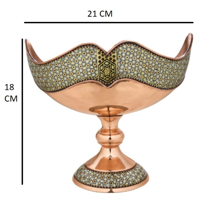 Inlaid Kashkul Model Royal Code 02 view 2