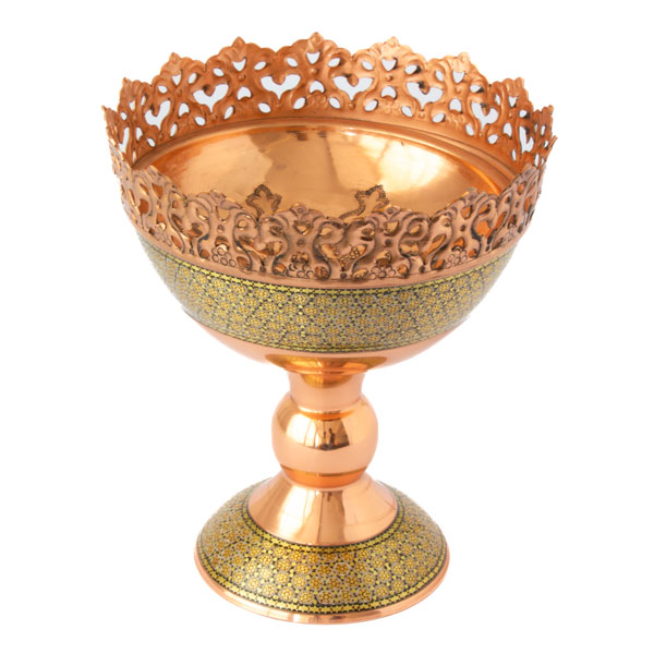 Inlaid Nut Bowl Model K05 view 2