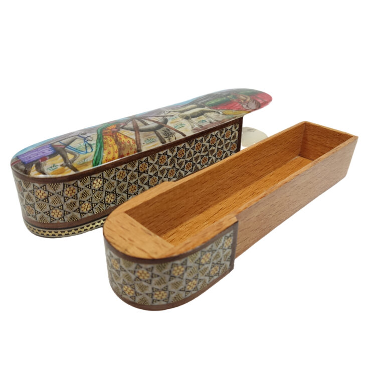 Inlaid Pen Holder with Nomadic Design Code 02 view 3