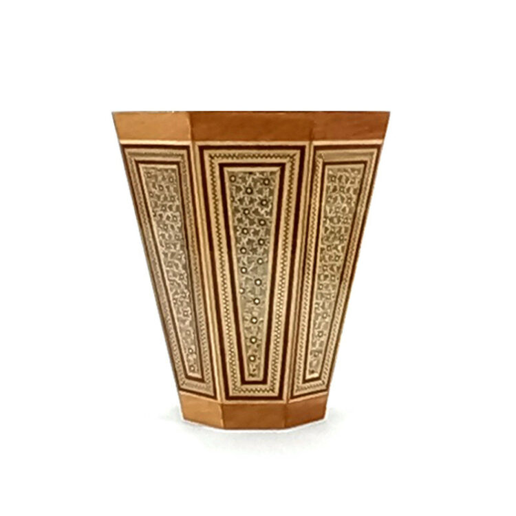 Inlaid Tissue Box and Trash Can Set Code S122 view 6