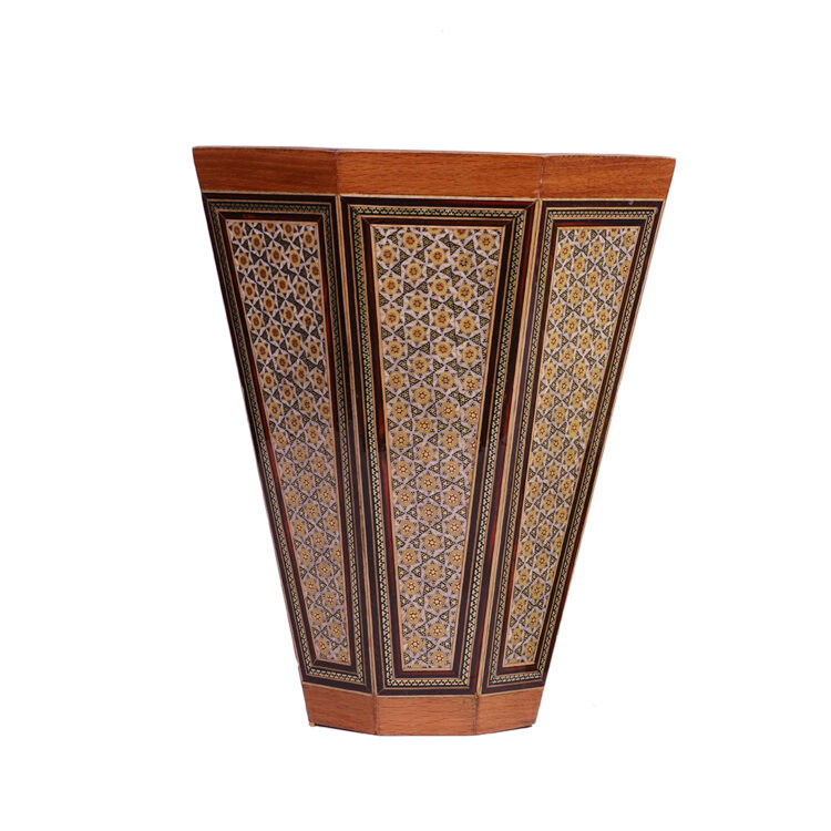 Inlaid Trash Can Model W Code 02 view 1