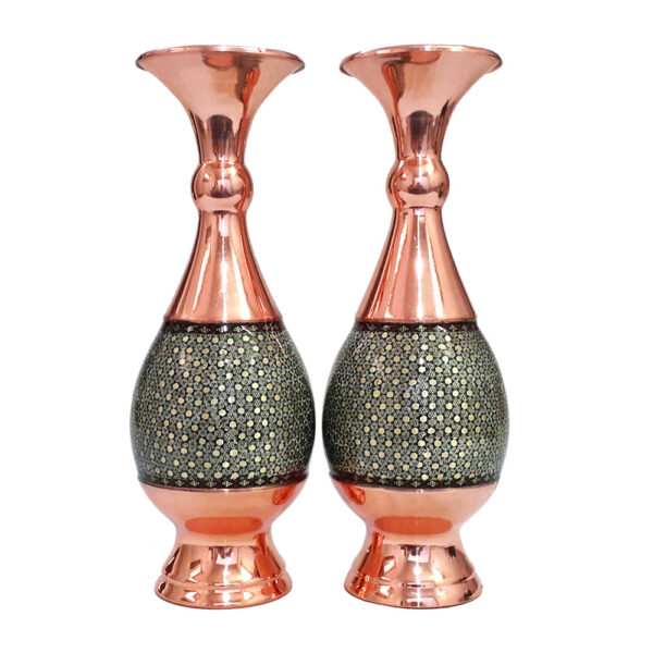 Inlaid Vase Code 25-1 Set of 2 view 1