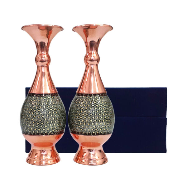 Inlaid Vase Code 25-1 Set of 2 view 2