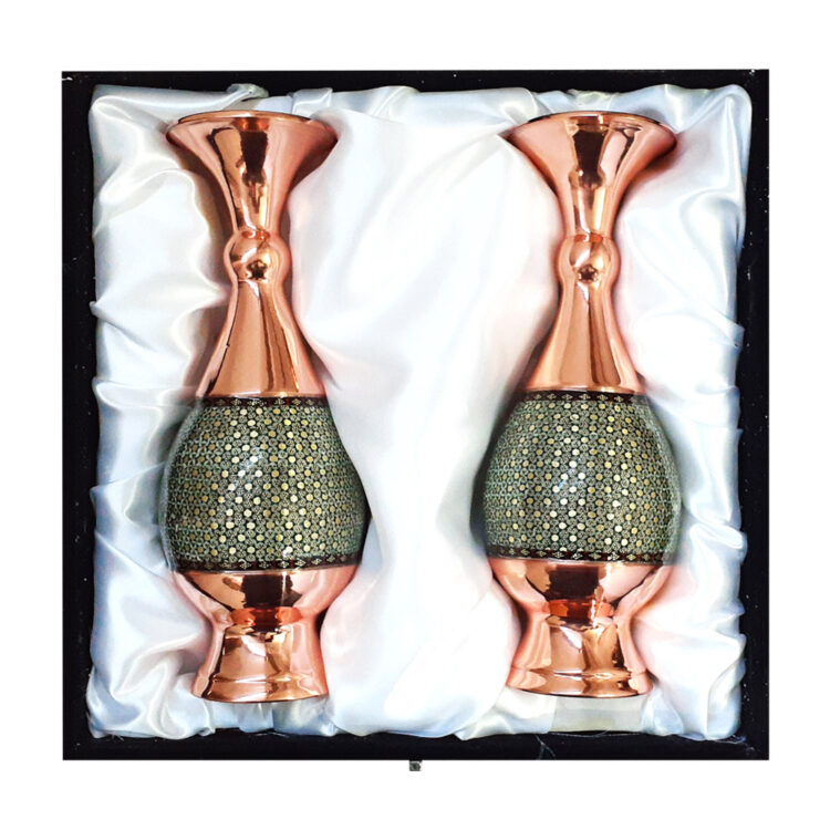 Inlaid Vase Code 25-1 Set of 2 view 3