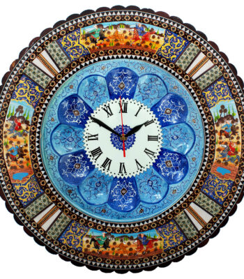 Inlaid Wall Clock Model Aram Gard Code 47-1 view 1