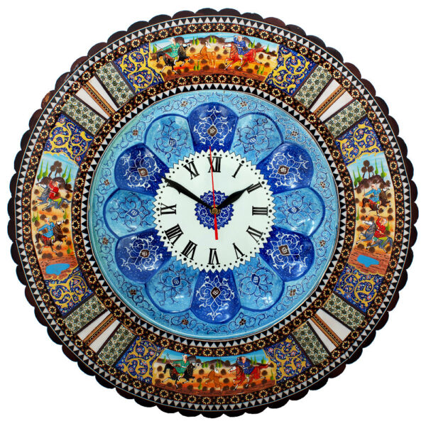 Inlaid Wall Clock Model Aram Gard Code 47-1 view 1