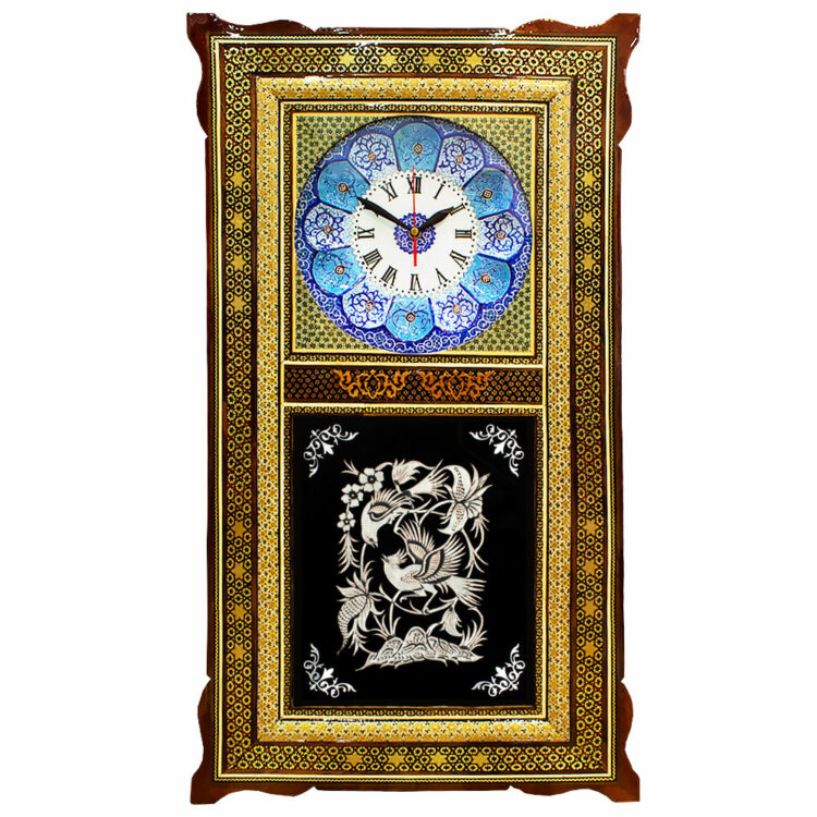 Inlaid Wall Clock Model Sotouni Code 01 view 1