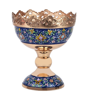 Islamic Design Copper Nut Dish Code a13 view 1