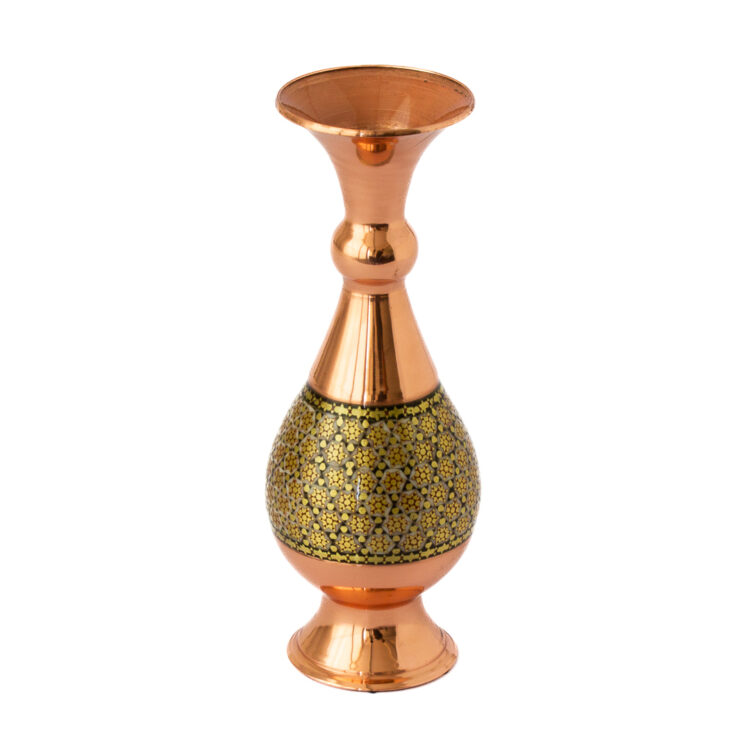 Khatam Kari Copper Vase Model JK02 Set of Two view 4