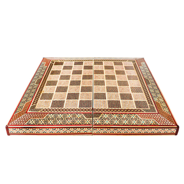 Khatamkari Chessboard Artistic Masterpiece Code HQ50-rt view 10