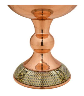 Khatamkari Copper Nut Bowl Code 25 view 2
