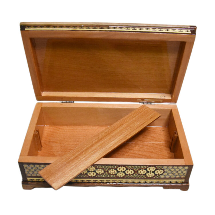 Khatamkari Knife and Fork Box Model Chahargol Code 02 view 5