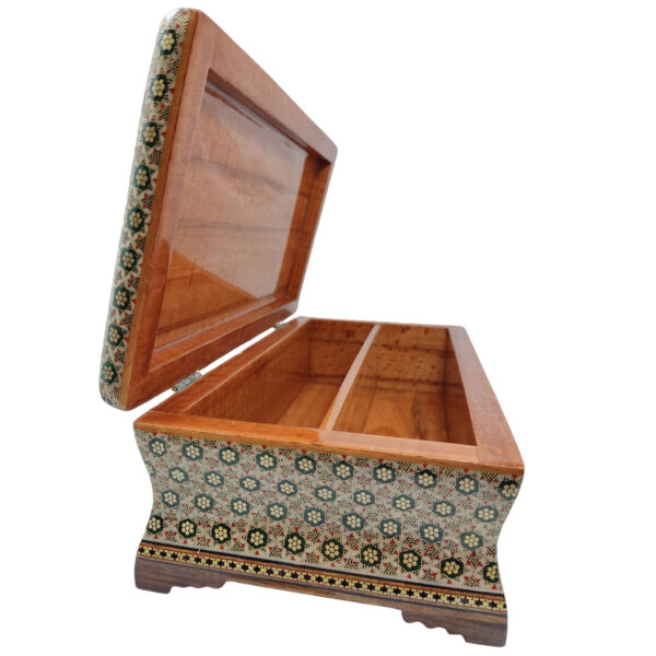 Khatamkari Tissue Box and Spoon and Fork Box Set Code 01 view 2