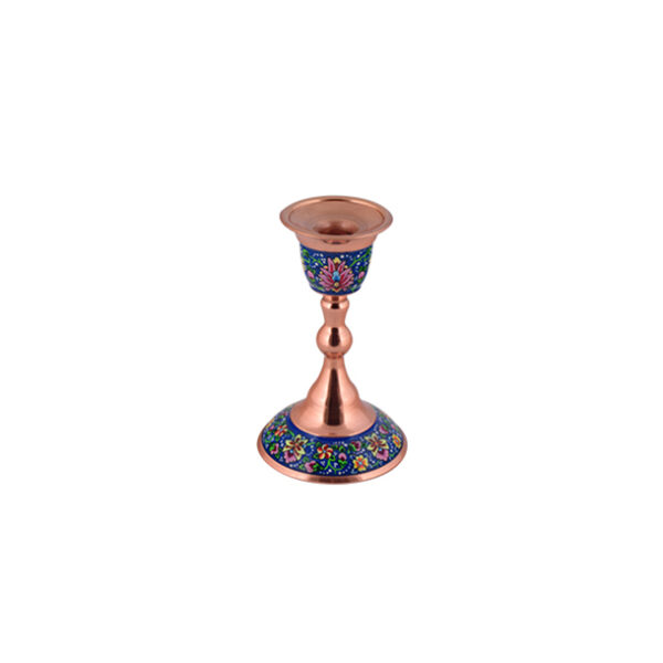 Pardaz Copper Candle Holder Code P026, Set of 2 view 2