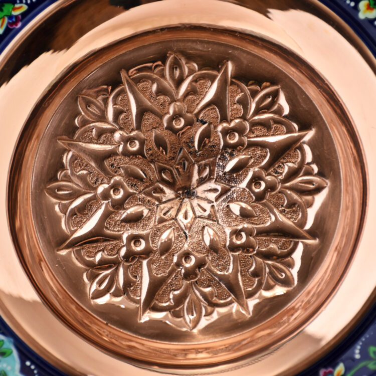 Pardaz Copper Confectionery Dish Code 30 view 5