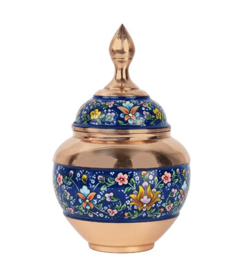 Pardaz Copper Sugar Bowl Code kk01 view 1
