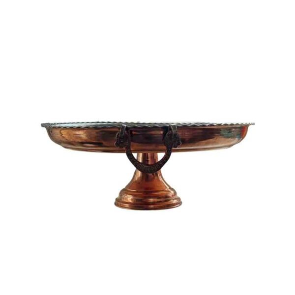 Pedestal Copper Confectionery Dish Code 02 view 2