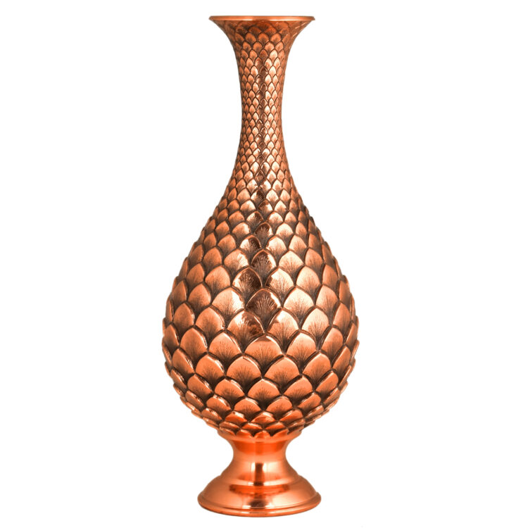 Pineapple Model Engraved Vase Code gh036 view 1