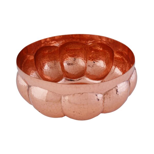 Seljuk Design Copper Fruit Bowl Code 923 view 1