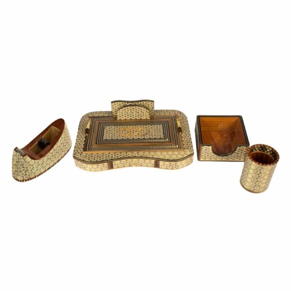 Set of 5 Inlaid Desk Accessories Code 5 Set of 5 Items view 1