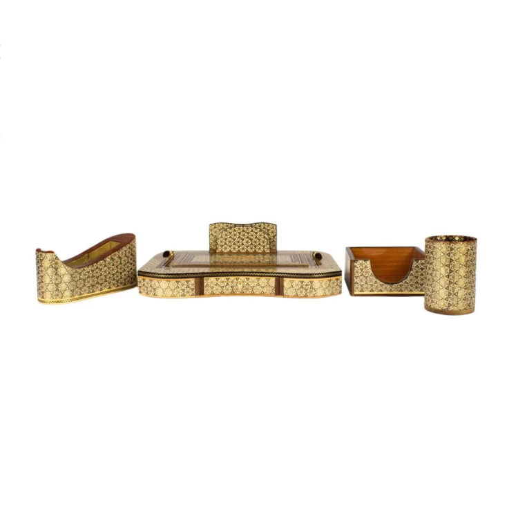 Superior Khatamkari Desk Set view 6