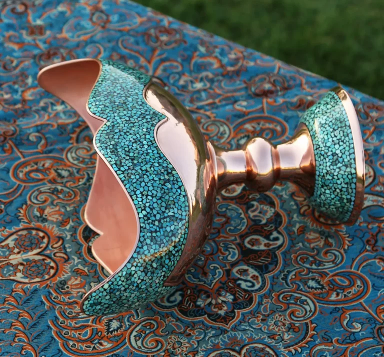 shirazi turquoise inlaying